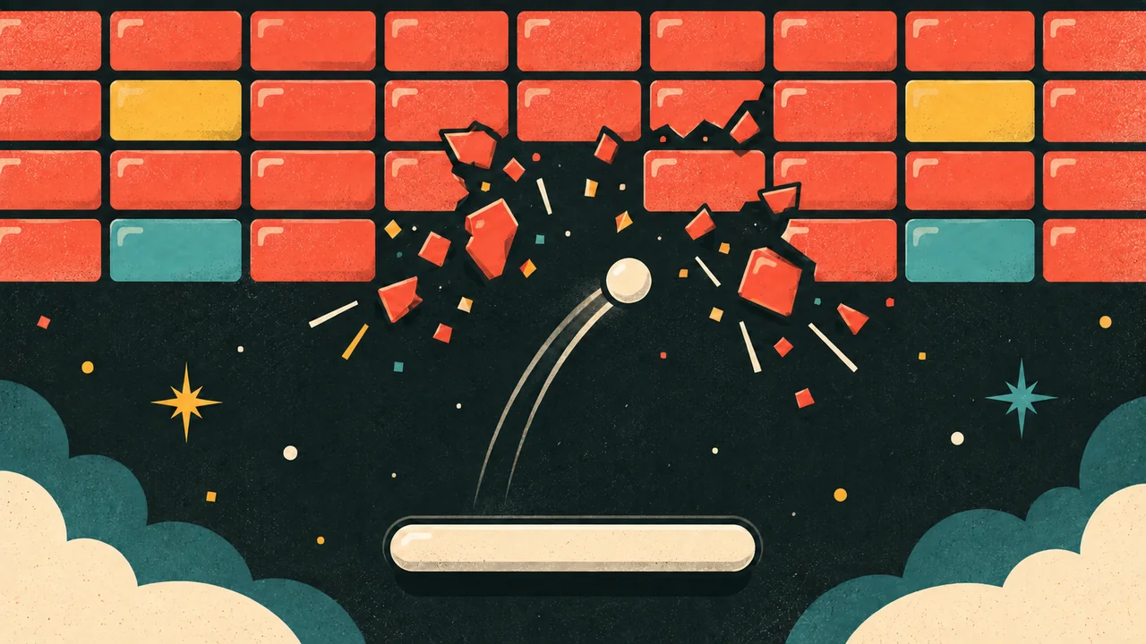 Break Many Bricks game illustration