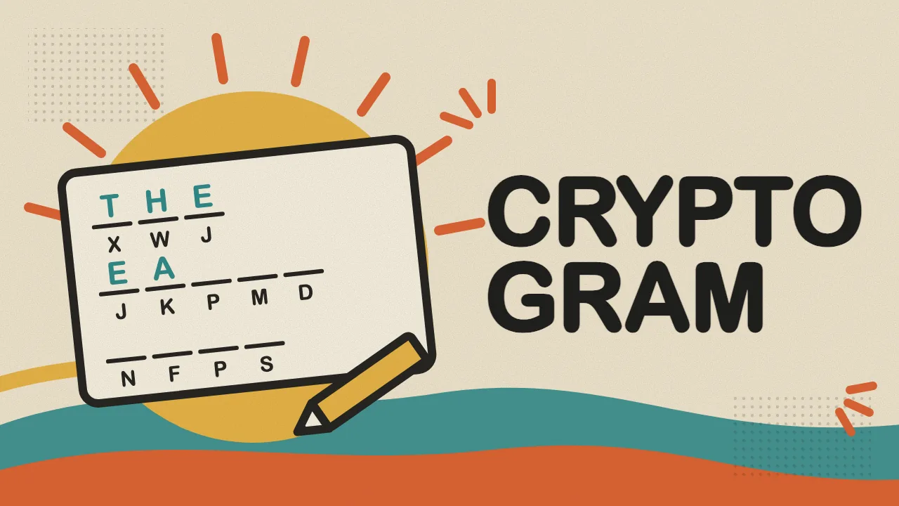 Cryptogram game illustration