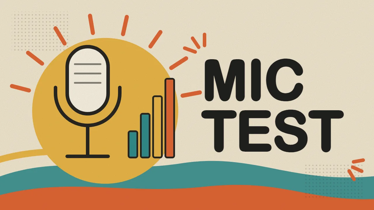 Mic Test illustration