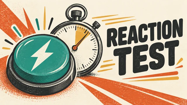 Reaction Test illustration
