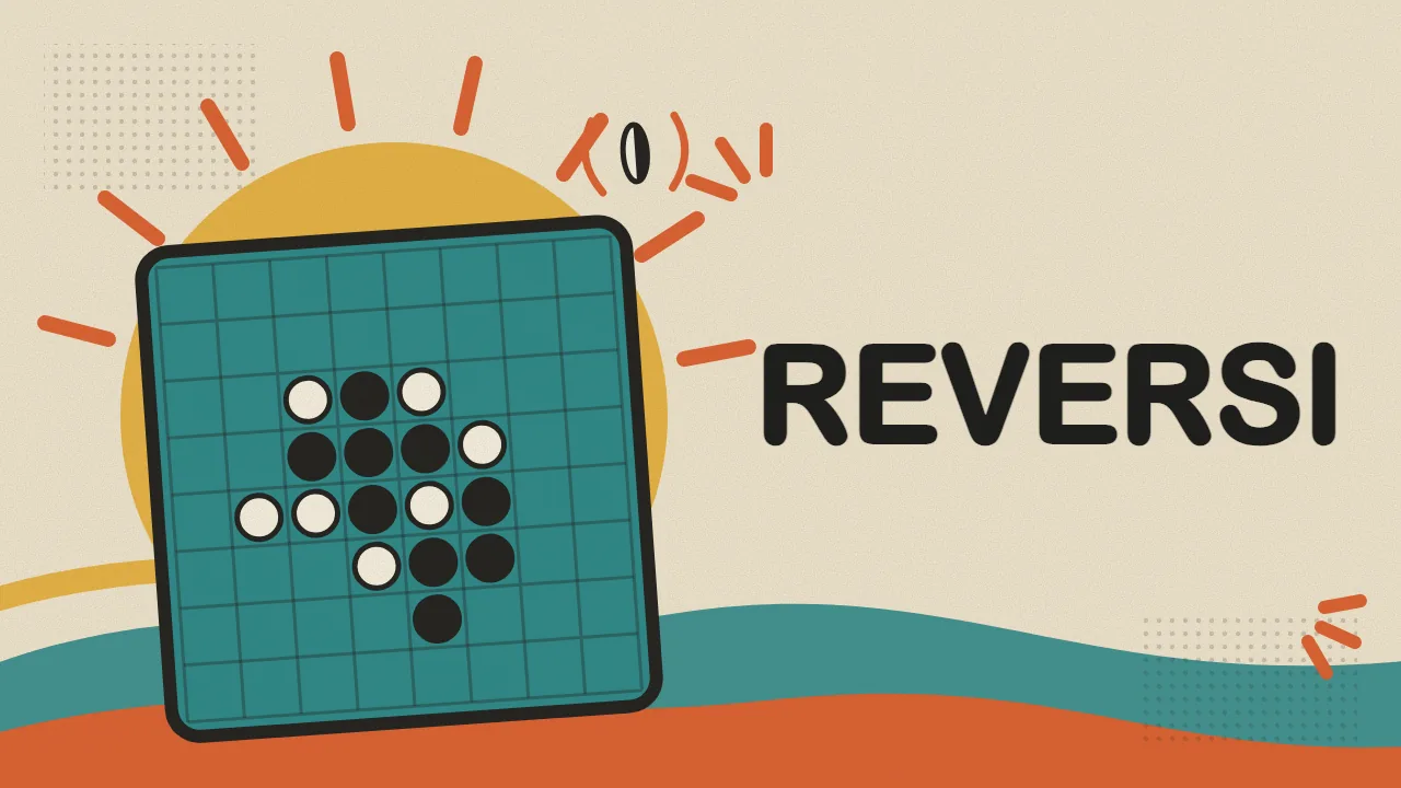 Reversi game illustration