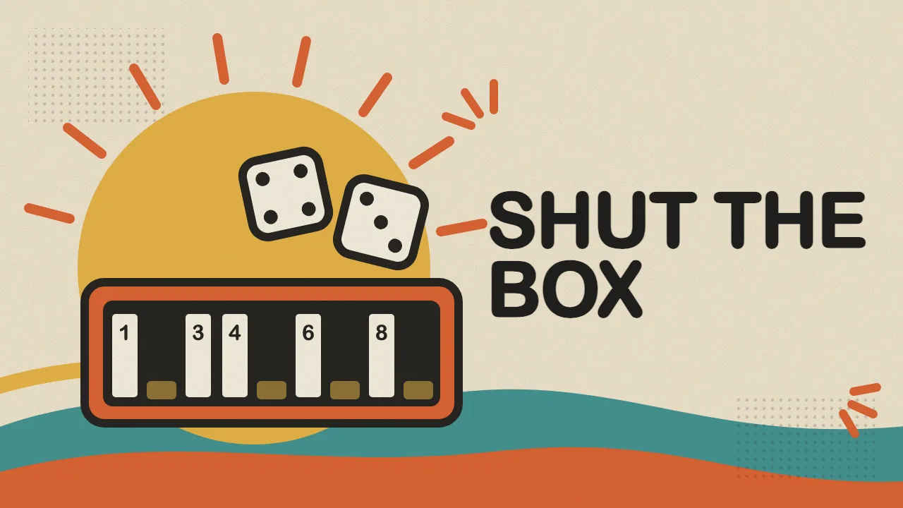 Shut the Box game illustration